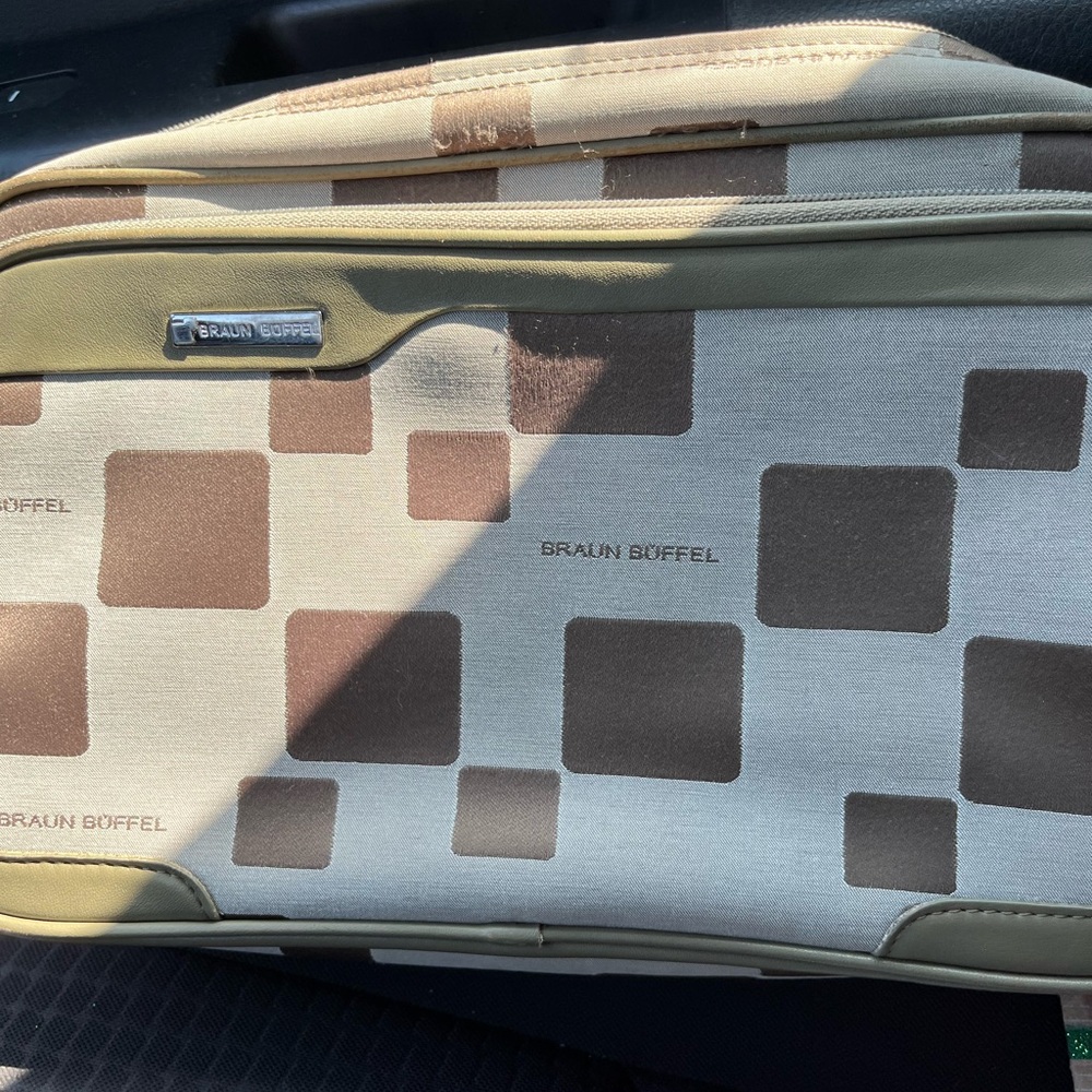 Braun Buffel messager Bag made in Germany